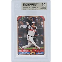 Adley Rutschman Baltimore Orioles 2024 Topps TBT 90 Topps Ames All-Stars #94 BGS Carte authentifiée 10 - Sous-grades 10, 9,5, 10, 10