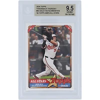 Adley Rutschman Baltimore Orioles 2024 Topps TBT 90 Topps Ames All-Stars #94 BGS Carte authentifiée 9.5
