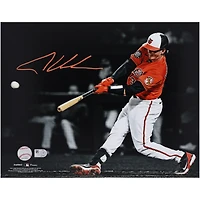 Photographie autographiée de 11"x 14" d'Adley Rutschman par les Orioles de Baltimore