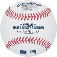 Ballon de baseball autographié par Adley Rutschman des Orioles de Baltimore avec l'inscription « 2023 Silver Slugger »
