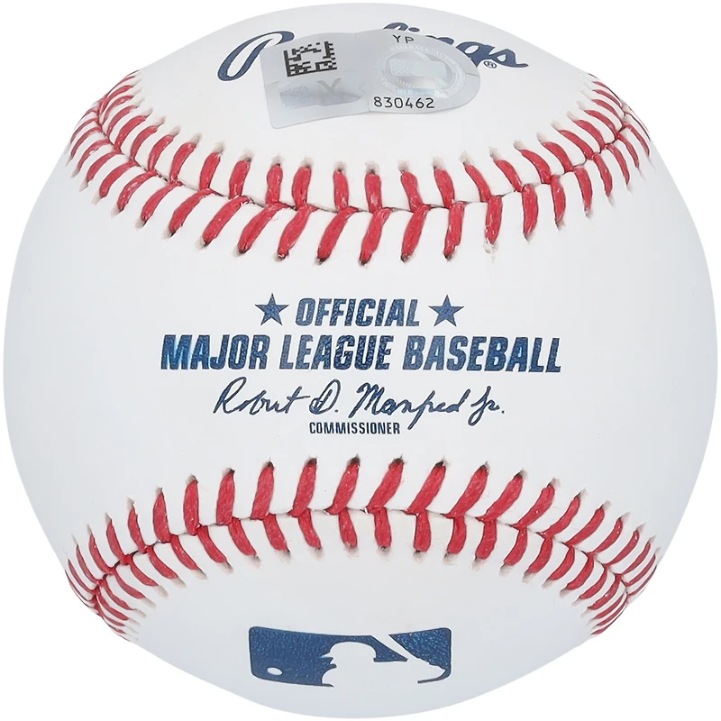 Ballon de baseball autographié par Adley Rutschman avec l'inscription « Let's Go O's » des Orioles de Baltimore