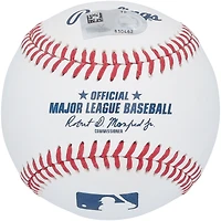 Ballon de baseball autographié par Adley Rutschman avec l'inscription « Let's Go O's » des Orioles de Baltimore
