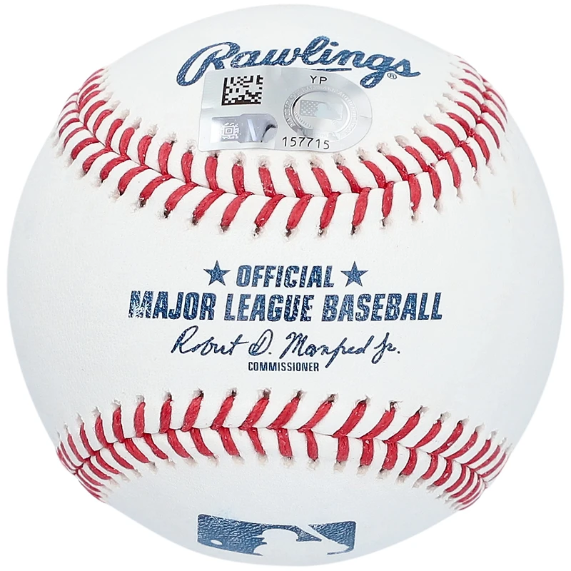 Balle de baseball autographiée par Adley Rutschman des Orioles de Baltimore avec inscription « Débuts en MLB le 21/05/2022 »
