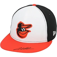 Casquette de baseball New Era dédicacée par Adley Rutschman des Orioles de Baltimore
