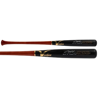 Bâton de jeu Victus autographié par Adley Rutschman des Orioles de Baltimore avec l'inscription « 2019 1ST OVERALL PICK »
