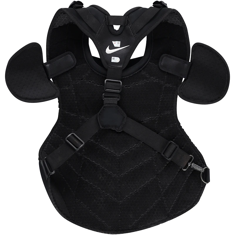 Plastron Nike noir d'Adley Rutschman, porté par les Orioles de Baltimore contre les Twins du Minnesota le 14 mai 2025 - Premier match du programme double
