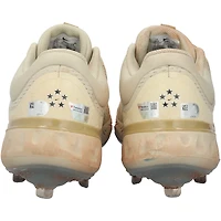 Adley Rutschman, chaussures Nike beiges utilisées lors du match des Orioles de Baltimore contre les Nationals de Washington, le 18 mai 2025