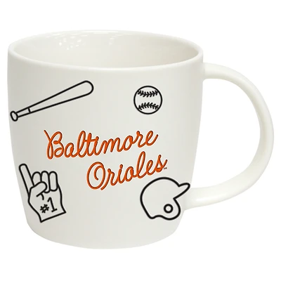 Orioles de Baltimore 18oz. Tasse de meneur de jeu