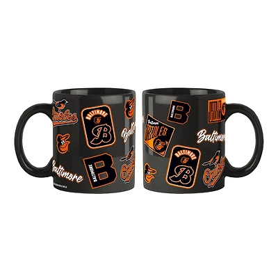 Lot de 2 tasses colorées Baltimore Orioles de 44 cl