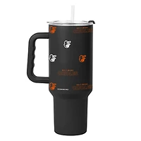 Verre à revêtement en poudre Step and Repeat de 40 oz des Orioles de Baltimore
