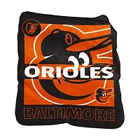 Couverture Raschel 50'' x 60'' des Orioles de Baltimore