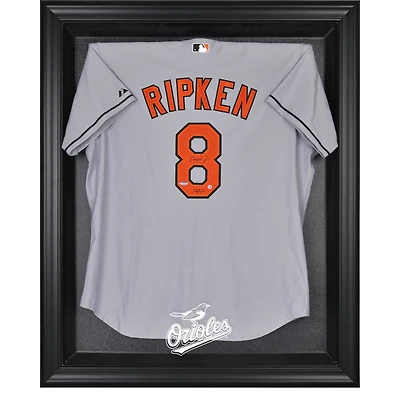 Vitrine de présentation avec logo encadré noir des Orioles de Baltimore