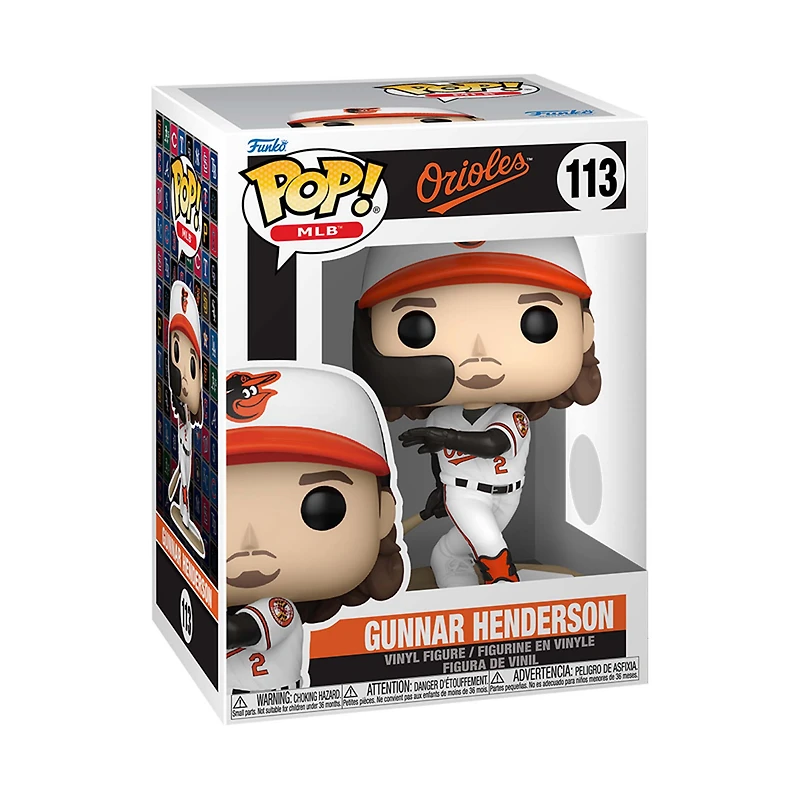 Figurine Funko Pop! en vinyle Gunnar Henderson des Orioles de Baltimore