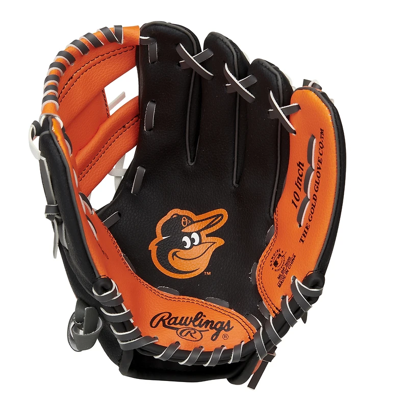 Gant Rawlings 10" avec logo de l'équipe Baltimore Orioles
