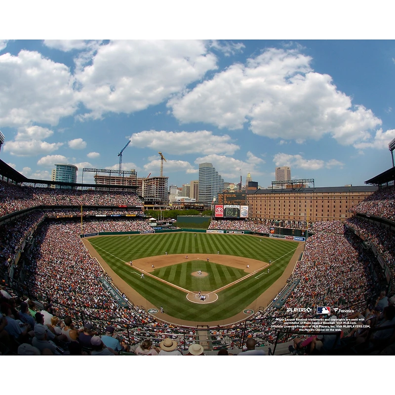 Photographie non signée des Orioles de Baltimore Oriole Park au stade Camden Yards