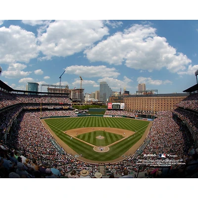 Photographie non signée des Orioles de Baltimore Oriole Park au stade Camden Yards