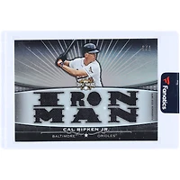 Cal Ripken Jr. Baltimore Orioles 2011 Topps Triple Threads Multi Game-Used Relics #TTFR-13 #1/1 Card