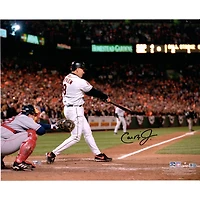 Cal Ripken Jr. Baltimore Orioles Autographed 16" x 20" Hitting Photograph