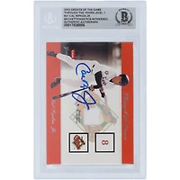 Cal Ripken Jr. Baltimore Orioles Autographed 2002 Fleer Greats of the Game Through the Years Level 1 Relic #CR Beckett Fanatics Witnessed Authenticated Card