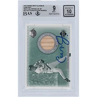 Cal Ripken Jr. Baltimore Orioles Autographed 2002 Upper Deck Sweet Spots Classics Game Bat Relic #B-CR Beckett Fanatics Witnessed Authenticated 9/10 Card 