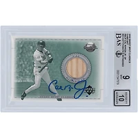 Cal Ripken Jr. Baltimore Orioles Autographed 2002 Upper Deck Sweet Spots Classics Game Bat Relic #B-CR Beckett Fanatics Witnessed Authenticated 9/10 Card 