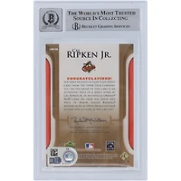 Cal Ripken Jr. Baltimore Orioles Autographed 2004 Upper Deck SP Legendary Cuts Legendary Swatches Jersey Relic #LSW-CR Beckett Fanatics Witnessed Authenticated 10 Card 