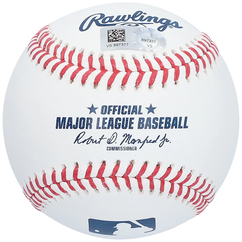 Baseball autographié par Cal Ripken Jr. des Orioles de Baltimore avec l'inscription « MLB Debut 8-10-81 »