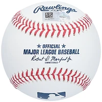 Baseball autographié par Cal Ripken Jr. des Orioles de Baltimore avec l'inscription « MLB Debut 8-10-81 »