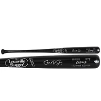 Bâton de baseball Louisville Slugger noir autographié par Cal Ripken Jr. des Orioles de Baltimore, modèle de match