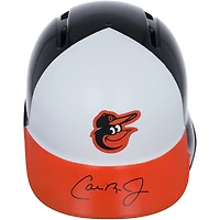 Casque de frappeur miniature Rawlings autographié par Cal Ripken Jr. Baltimore Orioles