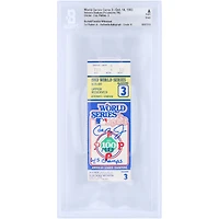 Cal Ripken Jr. Baltimore Orioles Autographed World Series Game 3 Stub Beckett Fanatics Witnessed Authenticated Auto 10 Ticket from October 14, 1983 with "1983 WS Champs" Inscription