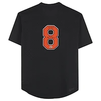 Maillot réplique autographié Mitchell & Ness des Baltimore Orioles par Cal Ripken Jr. avec inscription « 2007 Hall of Fame »