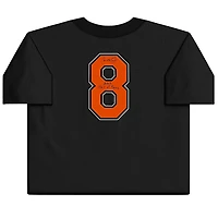 Maillot réplique autographié Mitchell & Ness des Baltimore Orioles par Cal Ripken Jr. avec inscription « 2007 Hall of Fame »