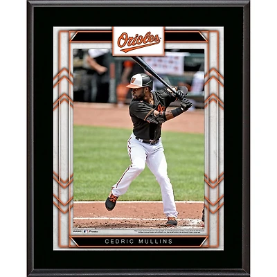 Plaque de joueur sublimée encadrée de 10,5" x 13" de Cedric Mullins des Orioles de Baltimore