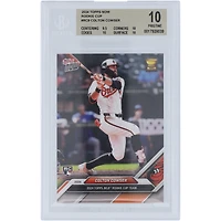 Colton Cowser Baltimore Orioles 2024 Topps Now 2024 Rookie Cup Team #RC8 BGS Authenticated 10 Rookie Card - 9.5,10,10,10 Subgrades