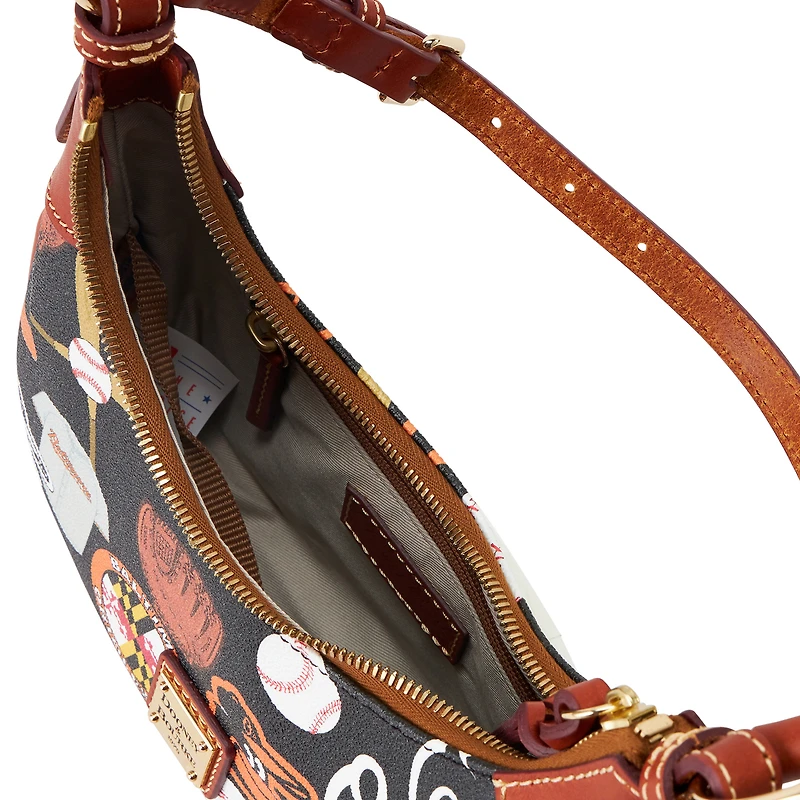 Dooney & Bourke Baltimore Orioles Luca Leather Hobo Purse