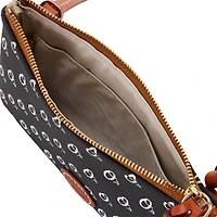 Dooney & Bourke Baltimore Orioles Sac à main à bandoulière avec fermeture éclair sur le dessus
