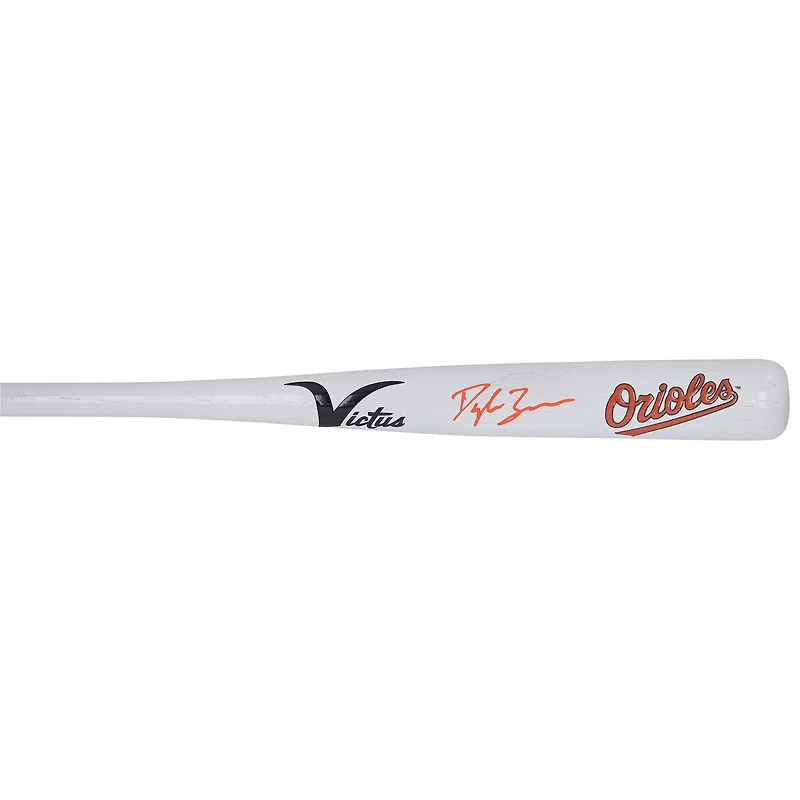 Bâton miniature Victus autographié par Dylan Beavers des Orioles de Baltimore (identification de l'équipe)