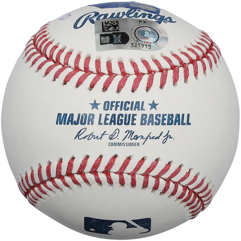 Eddie Murray Baltimore Orioles Autographed Baseball with Multiple Inscriptions