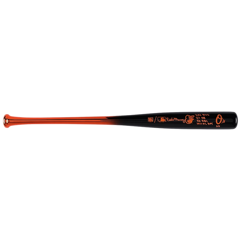 Eddie Murray Baltimore Orioles Autographed Big Time Bats Chrome Bat with Multiple Inscriptions