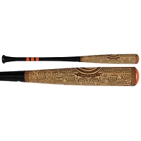 Eddie Murray Baltimore Orioles Autographed Pillbox Bat Company Mural Series Bat with "1977 AL ROY" Inscription