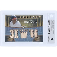 V106832 Oriole Frank Robinson Baltimore Orioles 2013 Topps Triple Threads Legends Game Used Relics #TTRL-FR #15/36 BGS Authenticated 9 Card - 9,9,9.5,9 Subgrades Frank Robinson UNS TPP TRADING CARDS 45846 COLTRC CG01BB0924 #80