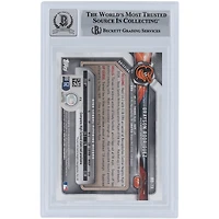 Grayson Rodriguez Baltimore Orioles Autographié 2018 Bowman Draft 1er Bowman #BD-73 Beckett Fanatics Témoin Authentifié 10 Carte