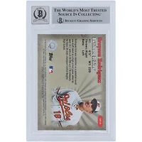 Grayson Rodriguez Baltimore Orioles Autographié 2018 Bowman's Best 98 Meilleurs Performers Refractors #98BP-GR Beckett Fanatics Witnessed Authenticated 10 Card