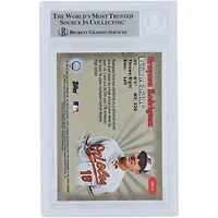 Grayson Rodriguez Baltimore Orioles a autographié la carte authentifiée des 98 meilleurs interprètes de Bowman 2018, réfracteurs #98BP-GR Beckett Fanatics