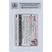 Grayson Rodriguez Baltimore Orioles Autographed 2020 Bowman Chrome Prospects Atomic Refractor #BCP-22 Beckett Fanatics Witnessed Authenticated /10 Card