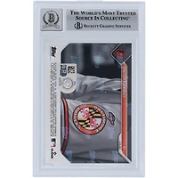 Grayson Rodriguez Baltimore Orioles a autographié la carte Topps 2023 maintenant pour ses débuts en MLB #57 Beckett Fanatics a été témoin de la carte recrue authentifiée 10