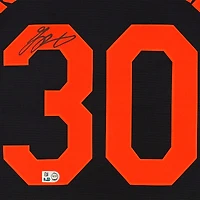 Maillot réplique Nike noir autographié par Grayson Rodriguez des Baltimore Orioles