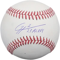 Balle de baseball autographiée par Gunnar Henderson des Orioles de Baltimore avec inscription « 23 AL ROY »