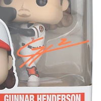 Gunnar Henderson Baltimore Orioles Autographed Funko Pop! Vinyl Figurine